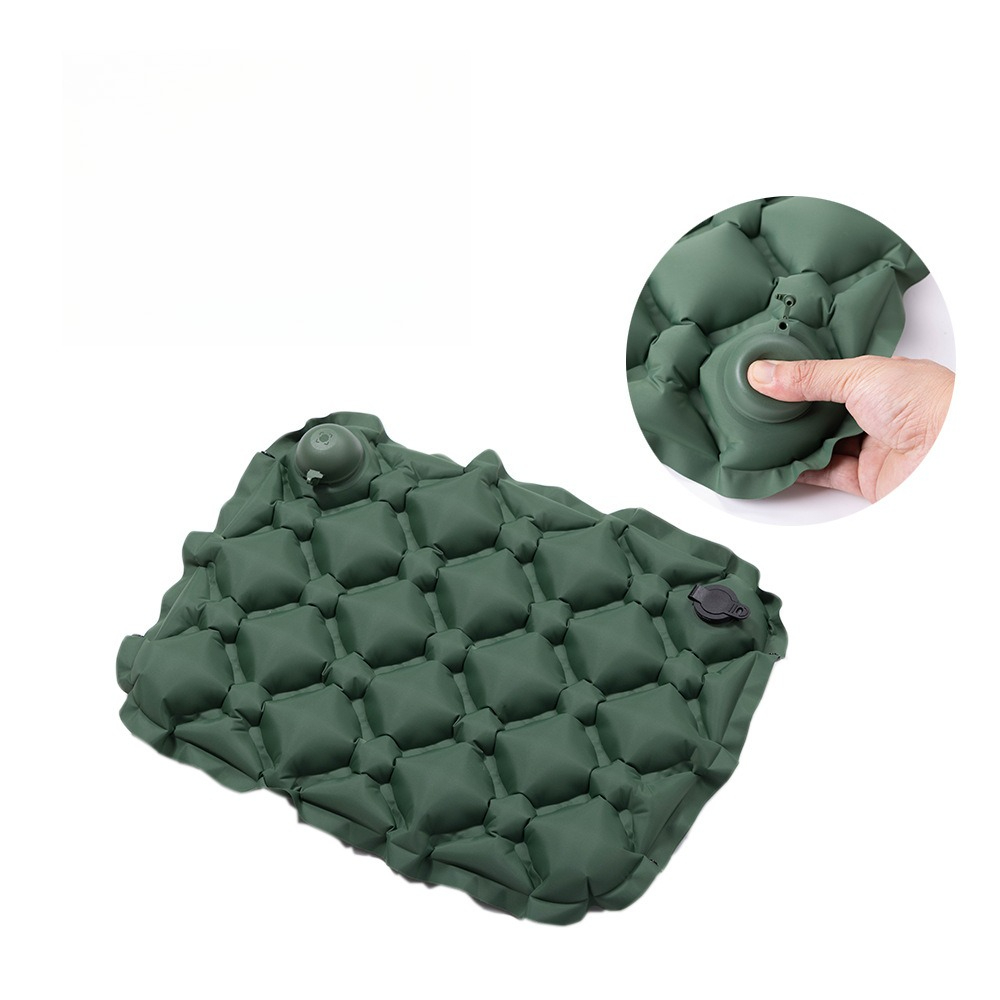 Visitor Chair Padded - グリーンインフレータブルキャンプクッション防湿軽量シートパッドトラベルマットチェアクッションオフィスシートクッション