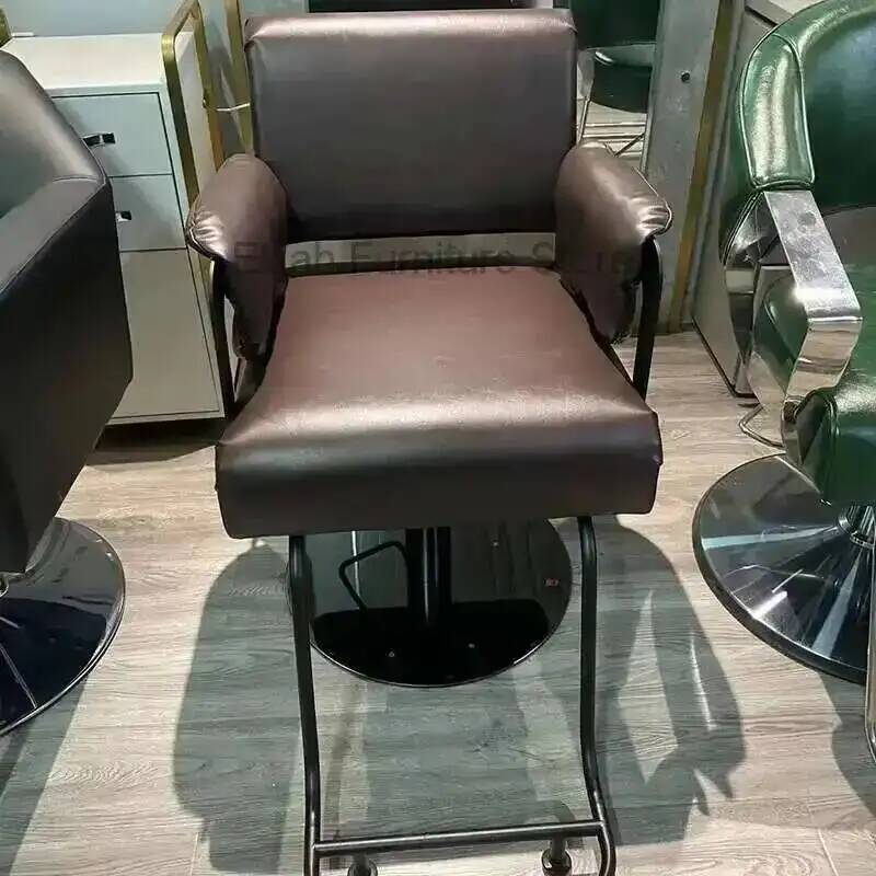 Office Furniture And Equipment - チェアアクセントゲーミングシンプルシャンプーバーバーオフィススパヘアカットチェア理髪店フェイシャルシラス理髪店設備