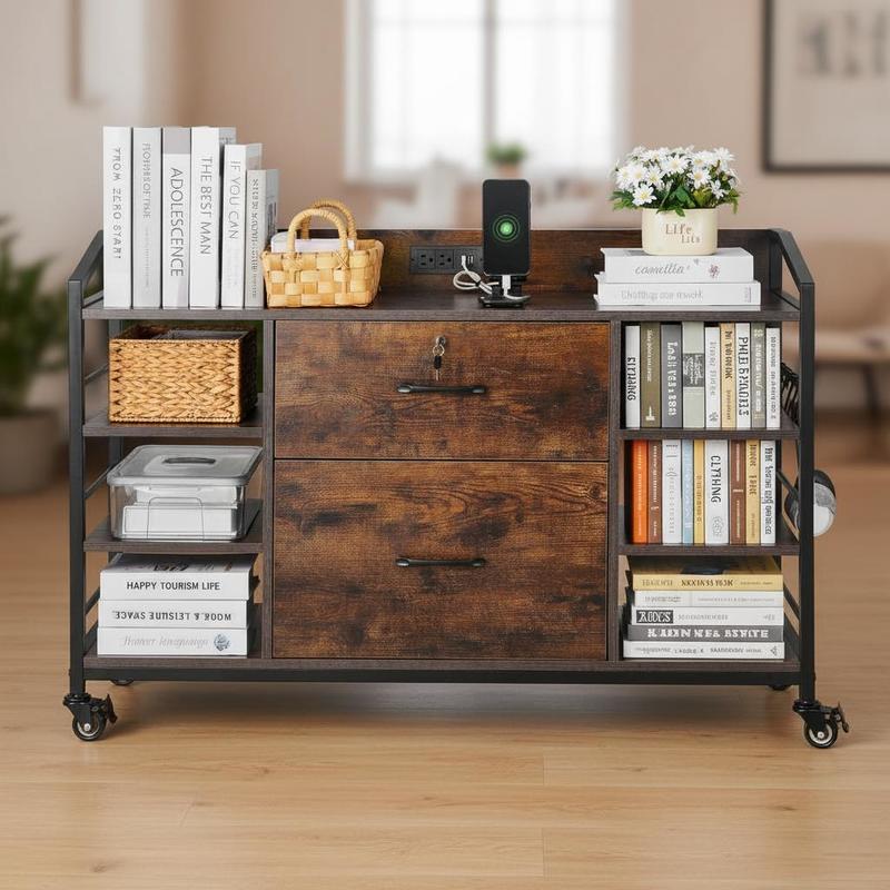 Credenza Office Storage - オフィス収納棚（クレデンザ） 奥行き15.7インチ x 幅31.5インチ x 高さ61.8インチ