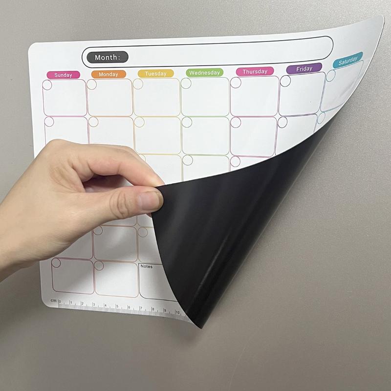 ホットセール 磁気冷蔵庫用ドライイレースカレンダー マンスリ - Magnetic Whiteboard Calendar のレビューと価格