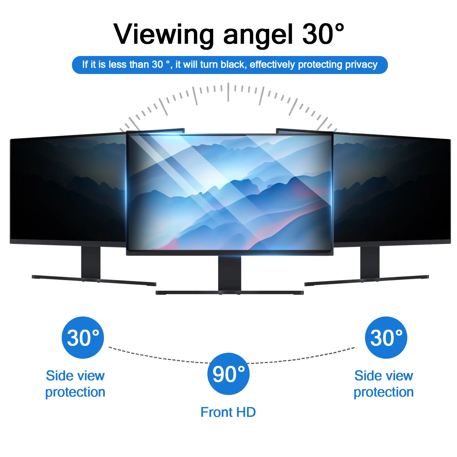 モニター用覗き見防止フィルム、ユニバーサルノートパソコン用ア - Monitor Privacy Filter のレビューと価格