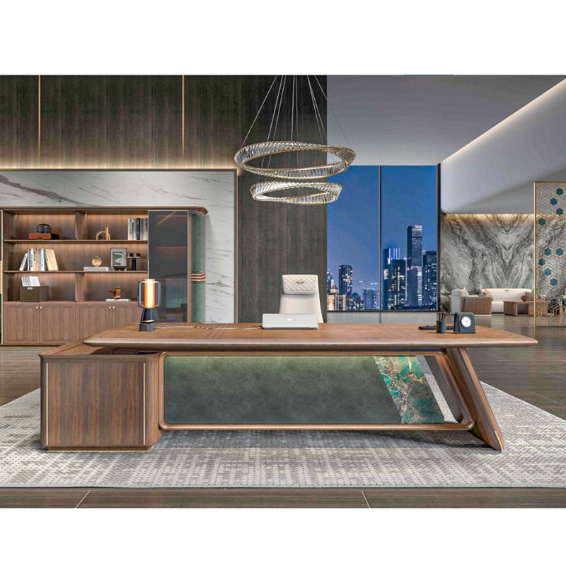 高級ブランド無垢材エグゼクティブオフィスデスク、モダンデザイ - Office Furniture Brands のレビューと価格