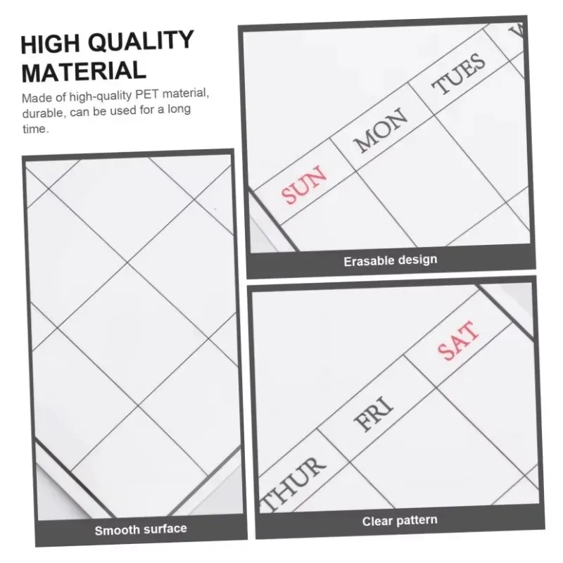 冷蔵庫用磁気カレンダーボード、月次、週次、プランナー、冷蔵庫 - Magnetic Whiteboard Calendar のレビューと価格