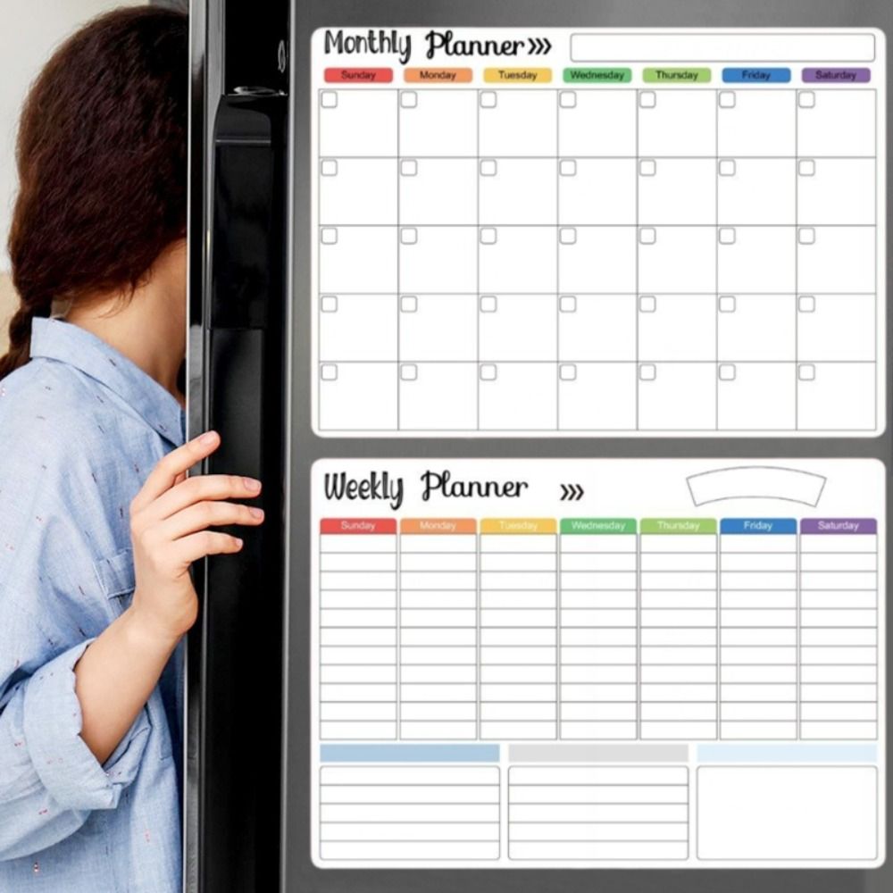 ドライイレース磁気カレンダー 磁気表面カレンダー テーブルマ - Magnetic Whiteboard Calendar のレビューと価格