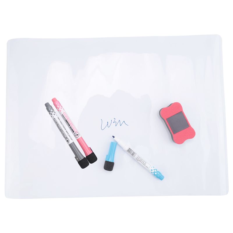1 Apr.冷蔵庫用磁気ホワイトボードカレンダー、ペン3本と - Magnetic Whiteboard Calendar のレビューと価格