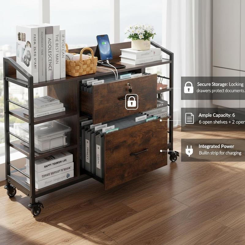 オフィス収納棚（クレデンザ） 奥行き15.7インチ x 幅3 - Credenza Office Storage のレビューと価格