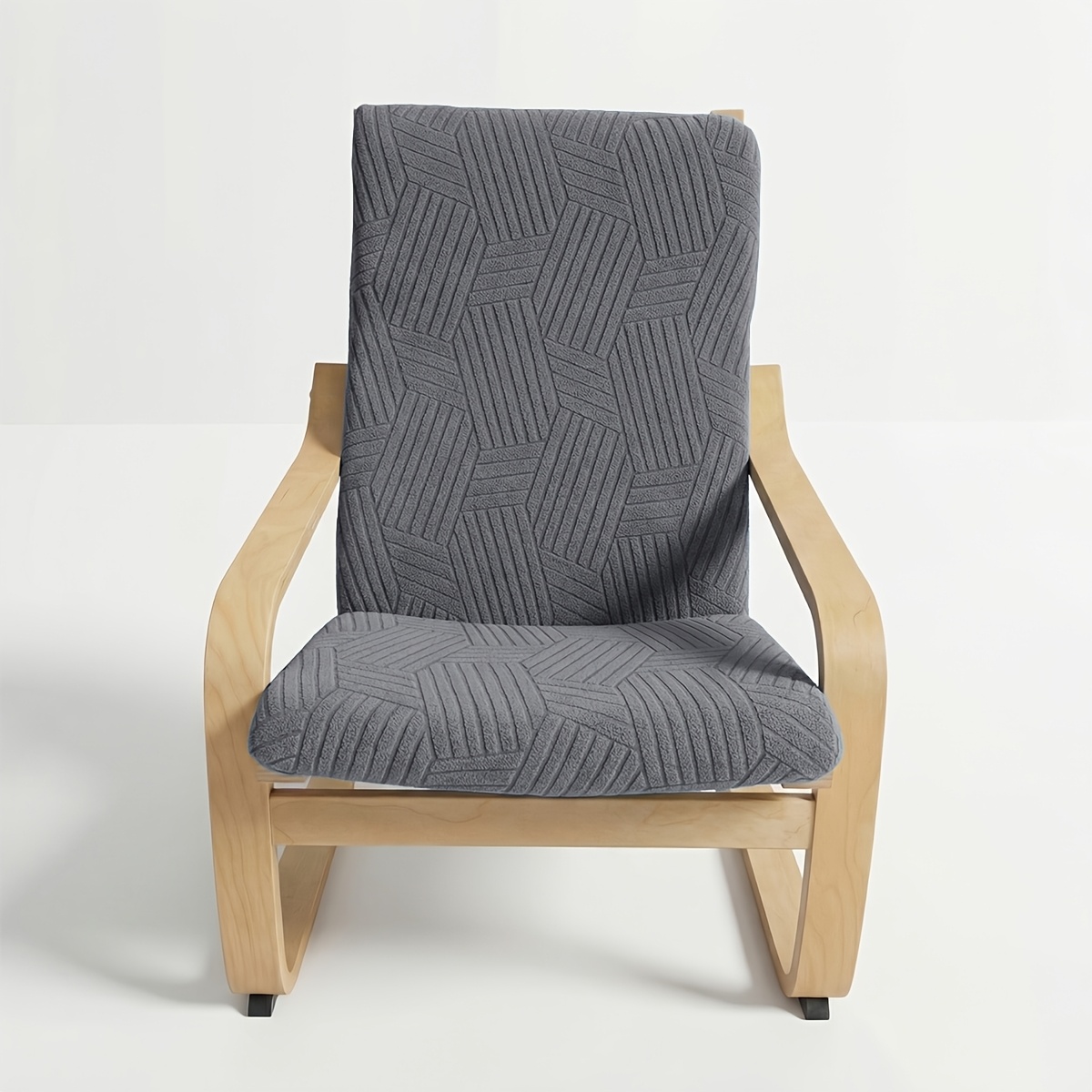 1Pc ジャカードポアンチェアパッドスリップカバー弾性バンド - Visitor Chair Padded のレビューと価格