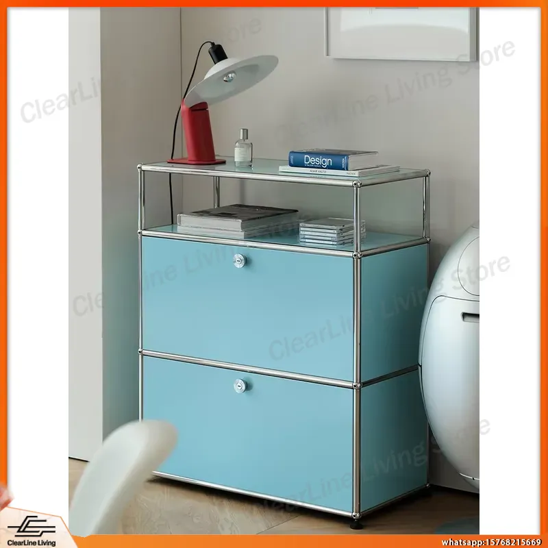 ステンレス製収納キャビネット、金属製サイドボード、寝室用ドレ - Office Furniture And Equipment のレビューと価格
