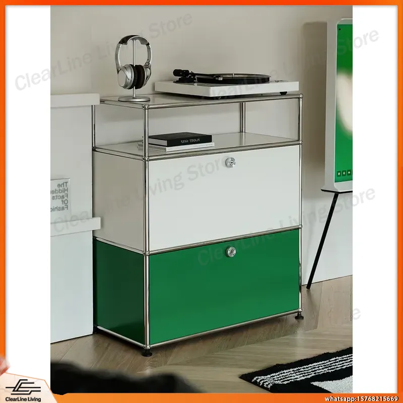 ステンレス製収納キャビネット、金属製サイドボード、寝室用ドレ - Office Furniture And Equipment のレビューと価格