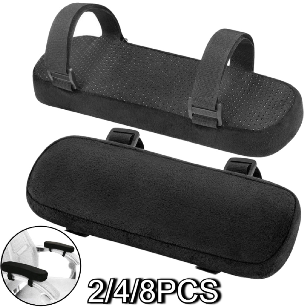 2/4/8 個椅子アームレストパッド低反発肘枕ホームオフィス - Visitor Chair Padded のレビューと価格